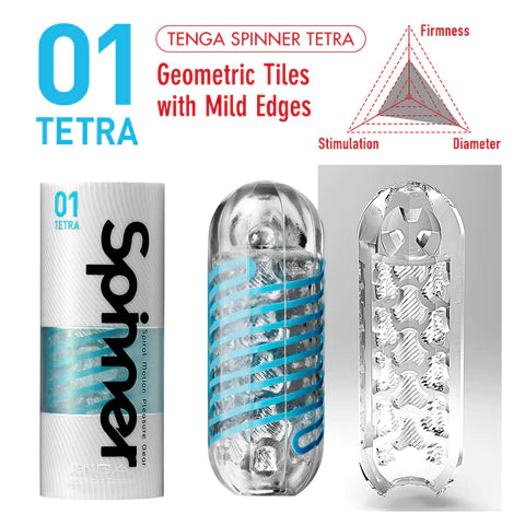 TENGA SPINNER - 01 TETRA πληρφορίες εσωτερικού