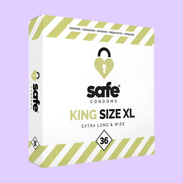 SAFE Condoms Προφυλακτικά Μεγέθους XL 36 τεμ.