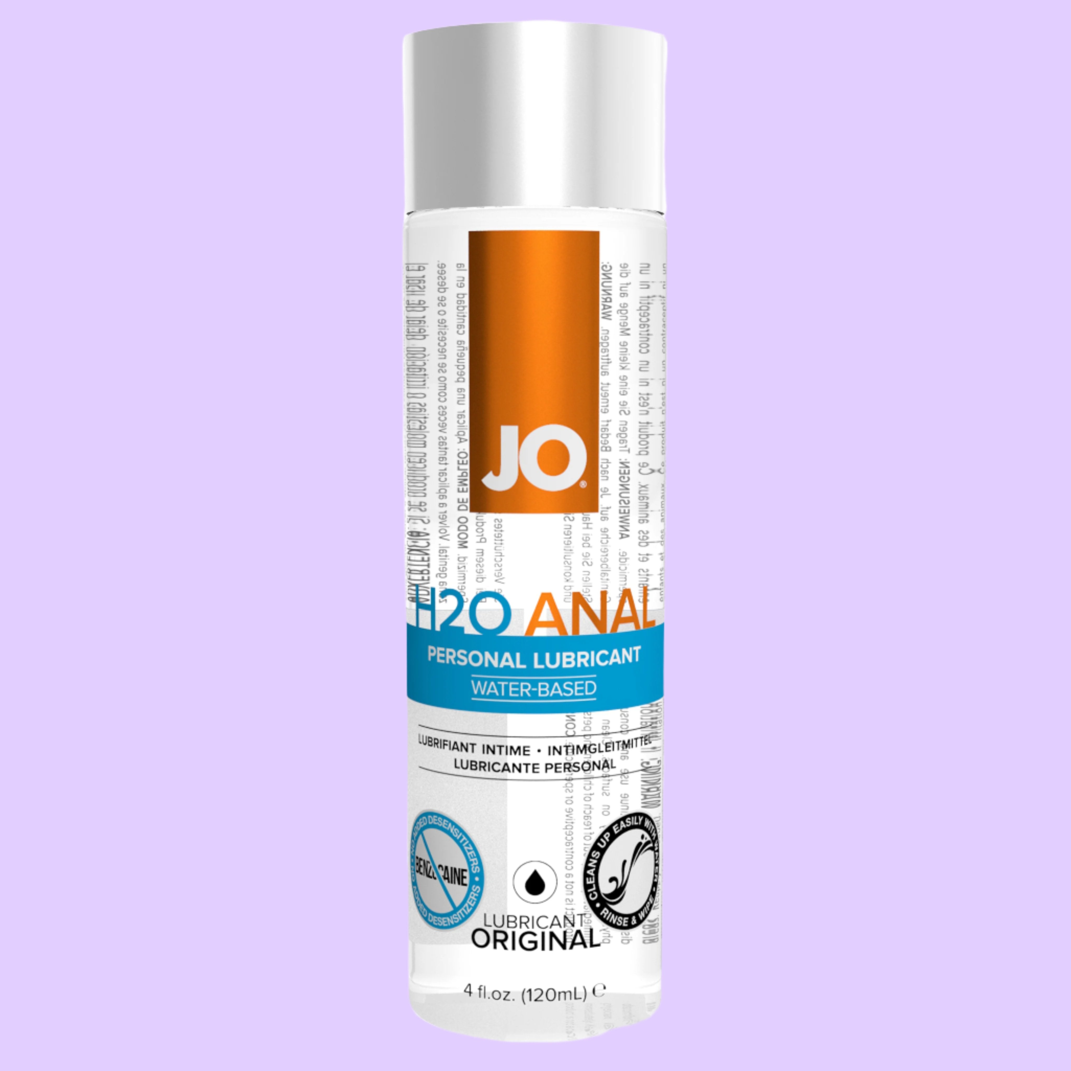 System Jo Anal H2O Lubricant 120ml EthosPassion System Jo Anal H2O Lubricant 120ml EthosPassion