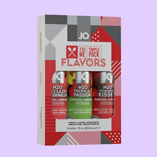 System Jo Λιπαντικά Tri-Me Triple Pack Flavors