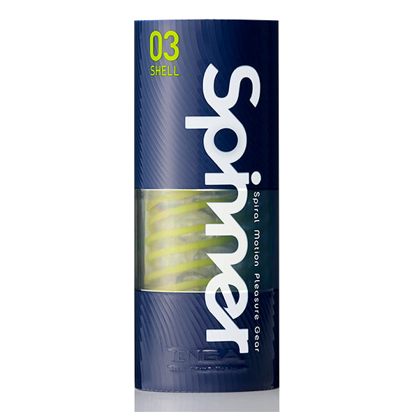 TENGA SPINNER - 03 SHELL στη συσκευασία