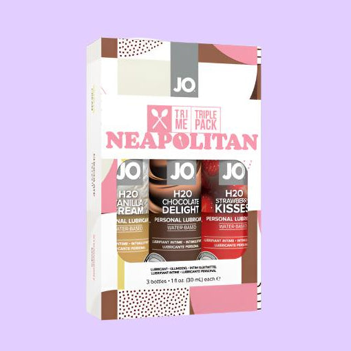System Jo Λιπαντικά Tri-Me Triple Pack Neapolitan