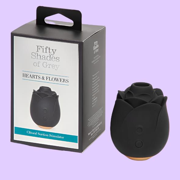 Fifty Shades of Grey Αναρροφητήρας σε μαύρο χρώμα με συσκευασία