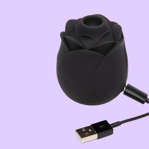 Fifty Shades of Grey Αναρροφητήρας σε μαύρο χρώμα με καλώδιο φόρτισης