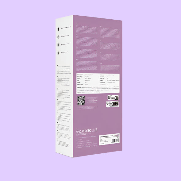 Svakom Emma Neo 2 Pink με rabbit ears συσκευασία πίσω οψη