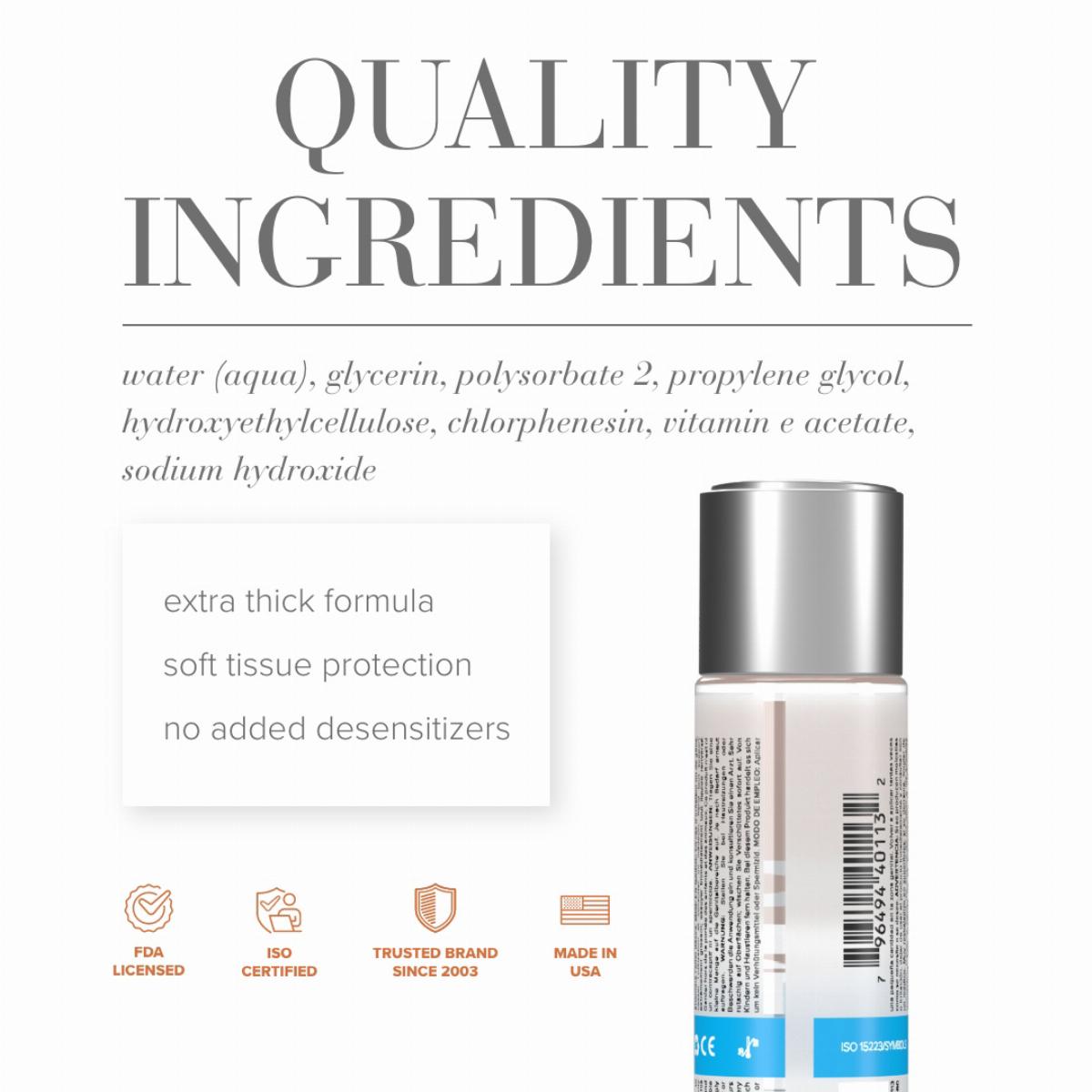 System JO H2O Anal Thick H2O Λιπαντικό 120ml