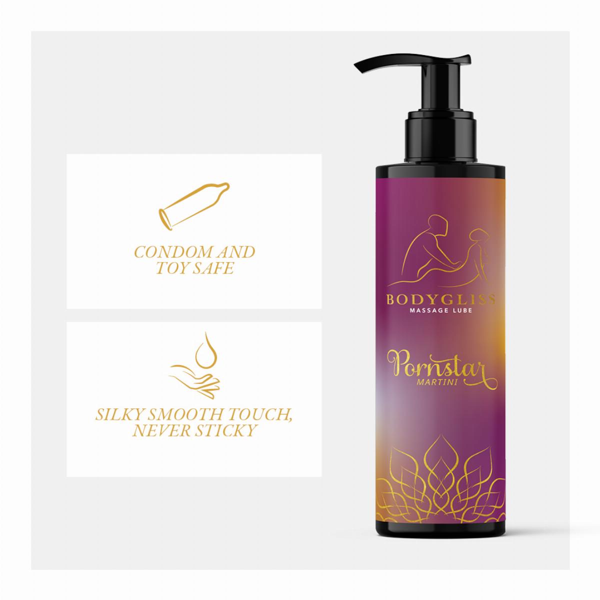 BodyGliss Λάδι Μασάζ με Άρωμα Pornstar Martini 150ml