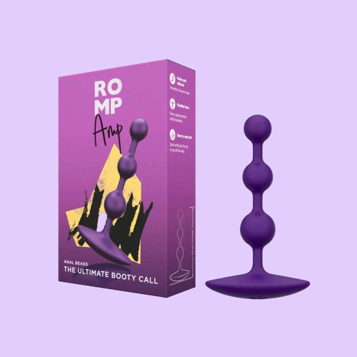 ROMP Amp Silicone Anal Beads