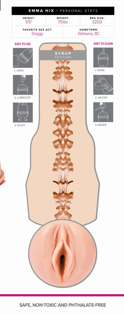 Fleshlight Girls Emma Hix Syrup Signature