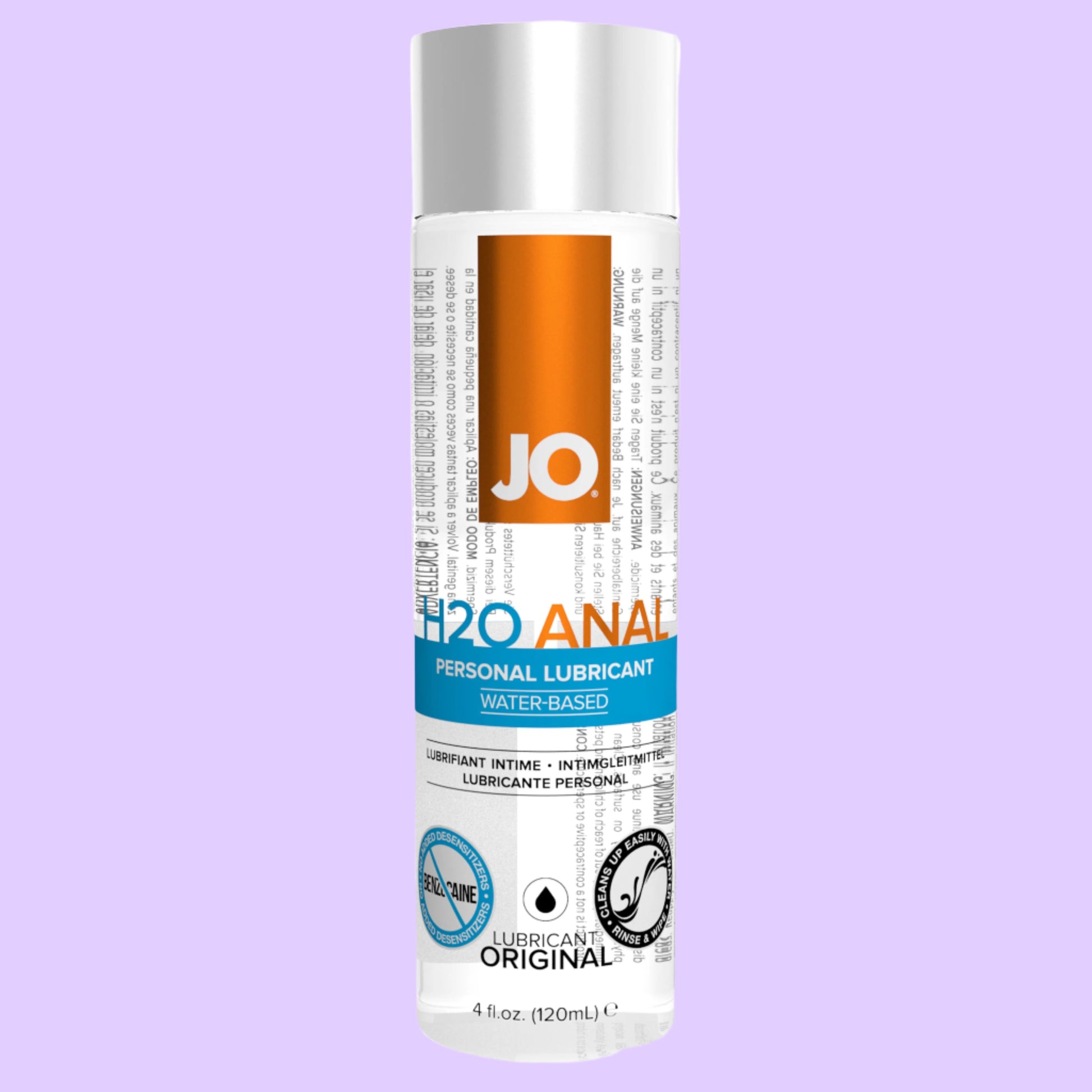 System Jo Anal H2O Lubricant 120ml EthosPassion System Jo Anal H2O Lubricant 120ml EthosPassion