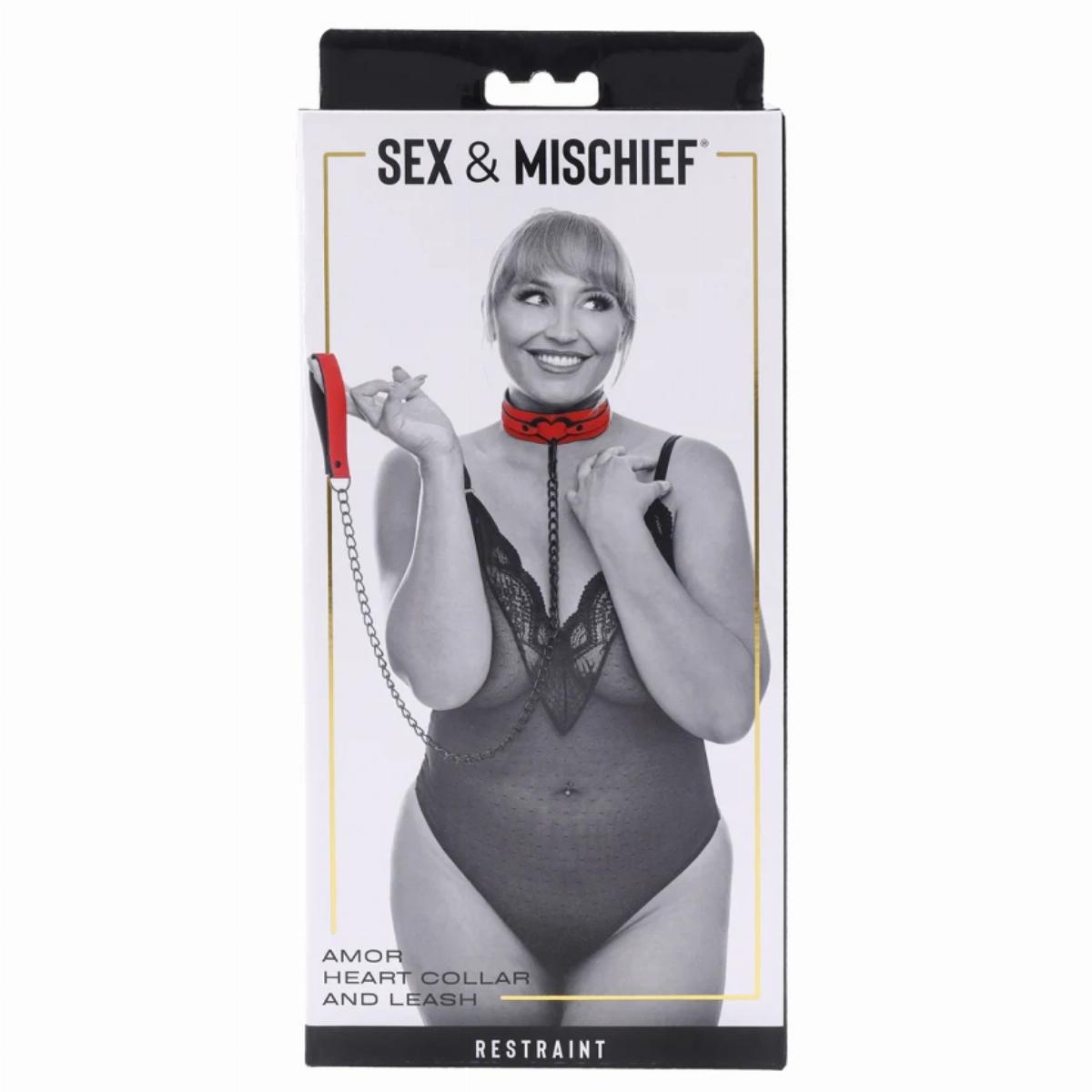 Sportsheets Sex & Mischief Vegan Κολάρο με Οδηγό