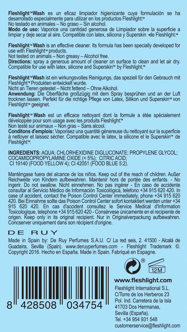 Fleshlight Wash Καθαριστικό Σπρέι 100ml