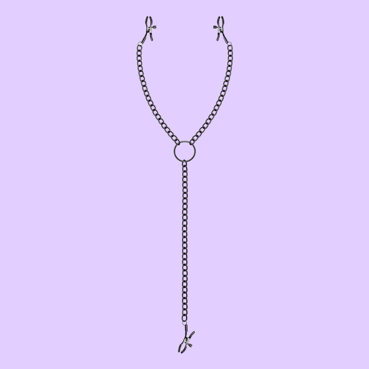 Bedroom Fantasies Nipple & Clitoral Clamps - Black