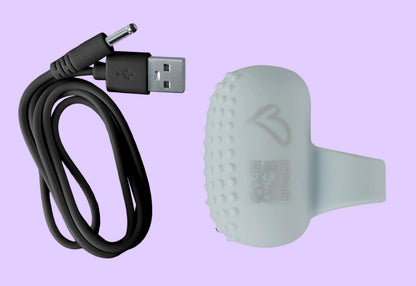 beau coeur KIREMO δονητής δακτύλου με καλώδιο φόρτισης USB
