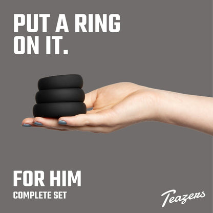 Teazers Silicone Cockring Set